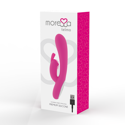 MORESSA - TELMO SOLLETICO CLITORIALE PREMIUM IN SILICONE RICARICABILE