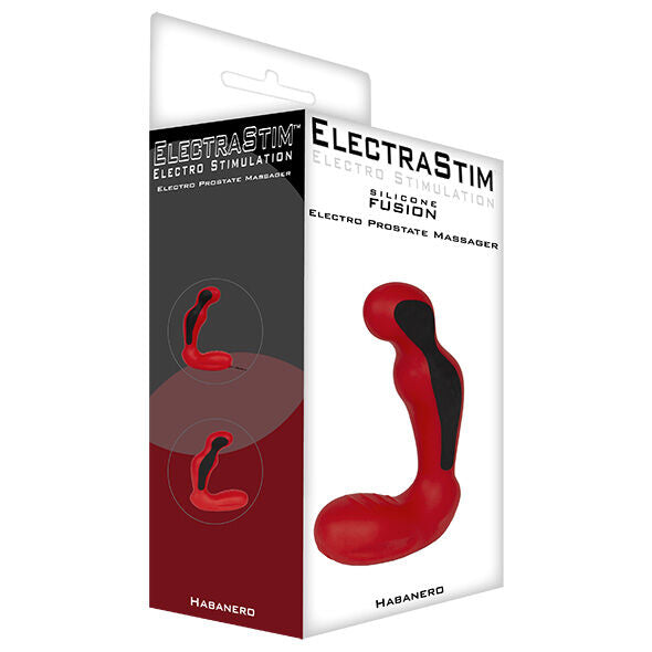ELECTRASTIM - MASSAGGIATORE PROSTATICO IN SILICONE HABANERO