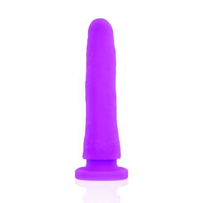 DELTA CLUB - DILDO REALISTICO IN SILICONE MEDICO LILLA 17 CM -O- 3 CM