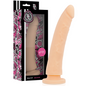 DELTA CLUB - DILDO REALISTICO IN SILICONE MEDICO NATURALE 20 CM -O- 4 CM