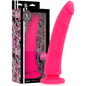 DELTA CLUB - DILDO REALISTICO ROSA IN SILICONE MEDICO 23 CM -O- 4,5 CM