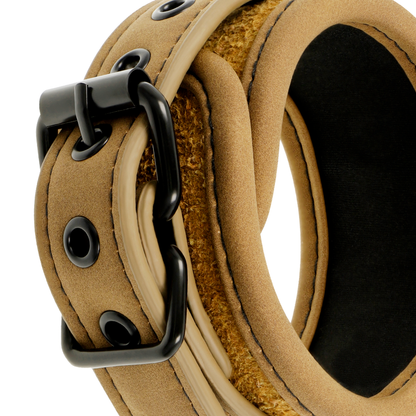 FETISH SUBMISSIVE ORIGIN - MANETTE ALLA CAVIGLIA IN PELLE VEGANA CON FODERA IN NEOPRENE