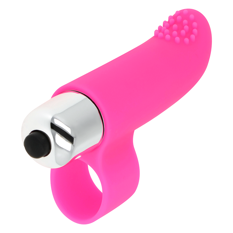 OHMAMA - DITALE VIBRANTE TESTURIZZATO 8 CM