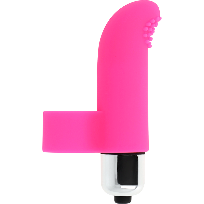 OHMAMA - DITALE VIBRANTE TESTURIZZATO 8 CM