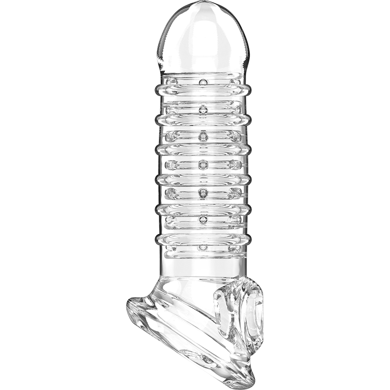 VIRILXL - ESTENSIONE E GUAINA PER PENE TRASPARENTE V15