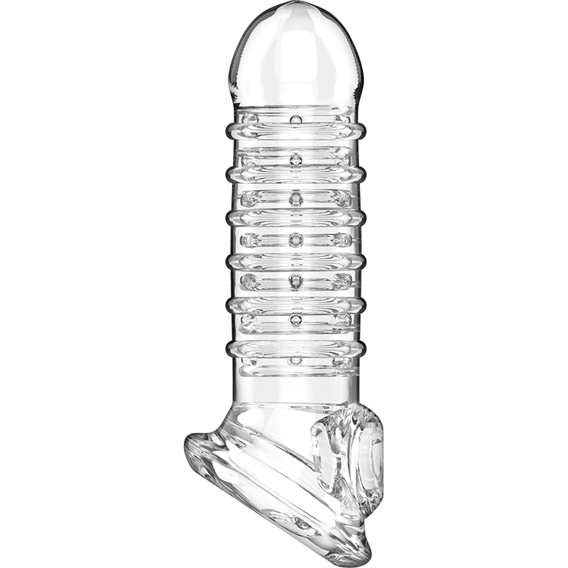 VIRILXL - ESTENSIONE E GUAINA PER PENE TRASPARENTE V15