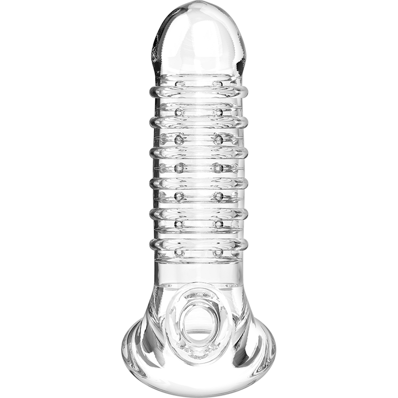 VIRILXL - ESTENSIONE E GUAINA PER PENE TRASPARENTE V15