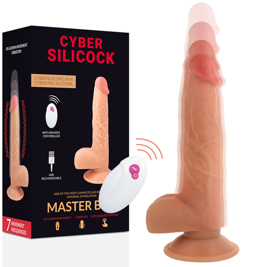 CYBER SILICOCK - TELECOMANDO REALISTICO MASTER BEN 23,88 CM -O- 4,3 CM