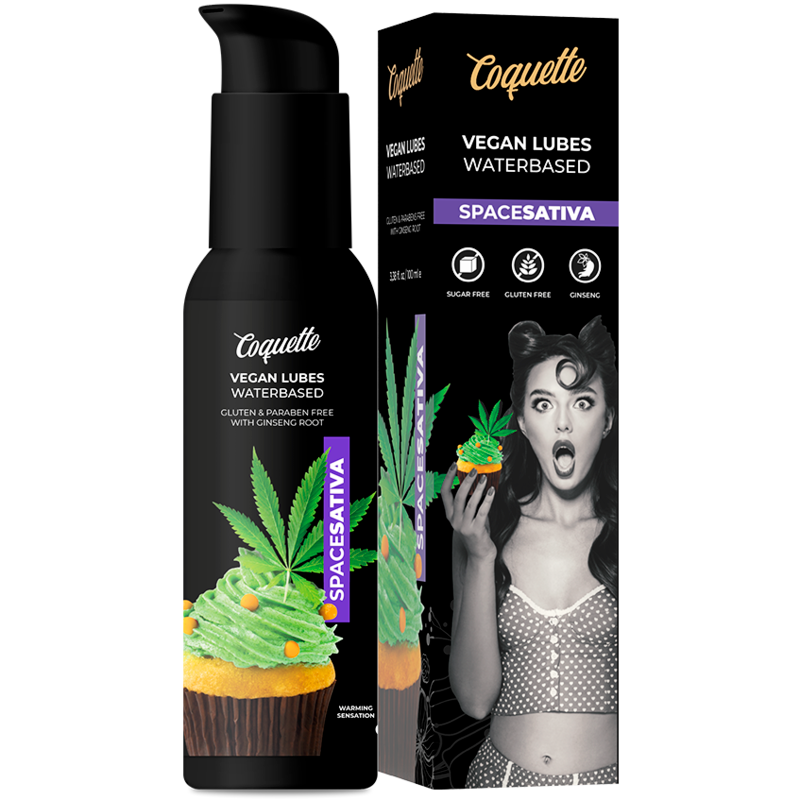 COQUETTE CHIC DESIRE - LUBRIFICANTE VEGANO ESPERIENZA PREMIUM SPACE SATIVA 100 ML