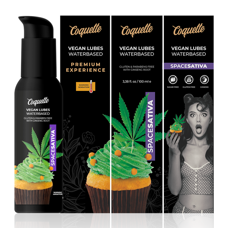 COQUETTE CHIC DESIRE - LUBRIFICANTE VEGANO ESPERIENZA PREMIUM SPACE SATIVA 100 ML