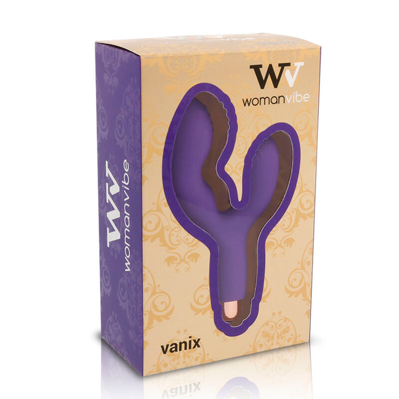 WOMANVIBE - VIBRATORE STIMOLATORE IN SILICONE VANIX