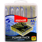 MAXELL - PACCO BATTERIE ALCALINE AA LR6*24 BATTERIE