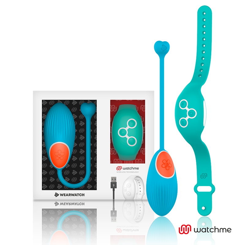 WEARWATCH - WATCHME TECHNOLOGY TELECOMANDO BLU UOVO / ACQUAMARINA