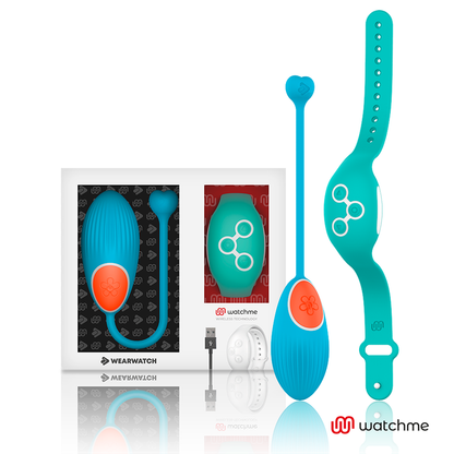 WEARWATCH - WATCHME TECHNOLOGY TELECOMANDO BLU UOVO / ACQUAMARINA