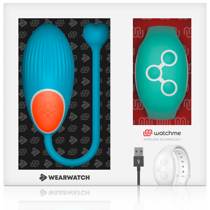 WEARWATCH - WATCHME TECHNOLOGY TELECOMANDO BLU UOVO / ACQUAMARINA