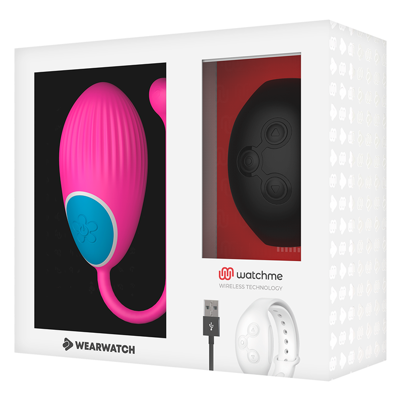 WEARWATCH - WATCHME TECHNOLOGY TELECOMANDO UOVO FUCSIA / JET
