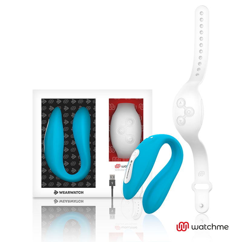 WEARWATCH - VIBRATORE WATCHME A DOPPIA TECNOLOGIA INDACO/NEVE