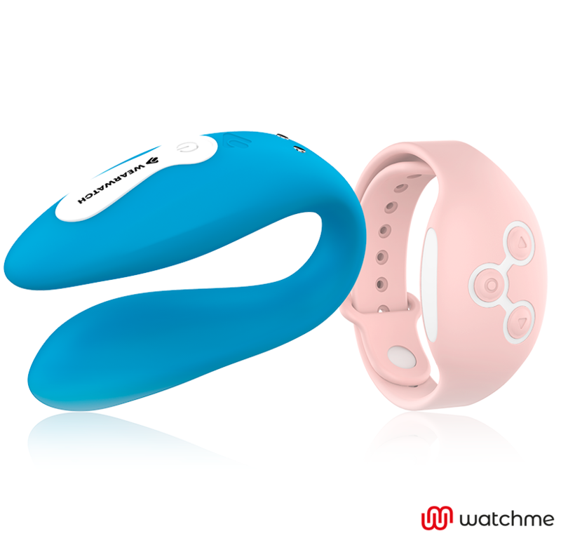 WEARWATCH - VIBRATORE WATCHME A DOPPIA TECNOLOGIA INDACO / ROSA