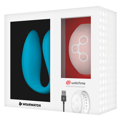 WEARWATCH - VIBRATORE WATCHME A DOPPIA TECNOLOGIA INDACO / ROSA