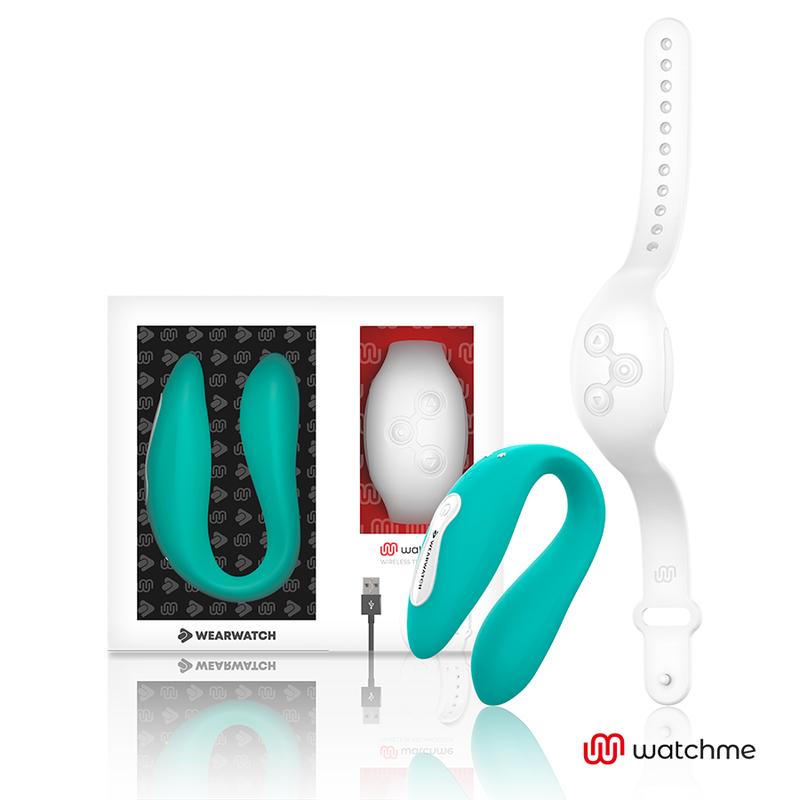 WEARWATCH - WATCHME VIBRATORE ACQUAMARINA / NEVE A DOPPIA TECNOLOGIA