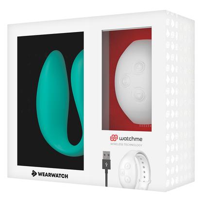 WEARWATCH - WATCHME VIBRATORE ACQUAMARINA / NEVE A DOPPIA TECNOLOGIA