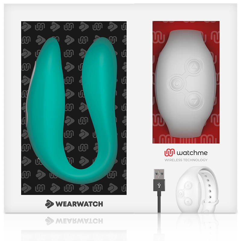 WEARWATCH - WATCHME VIBRATORE ACQUAMARINA / NEVE A DOPPIA TECNOLOGIA