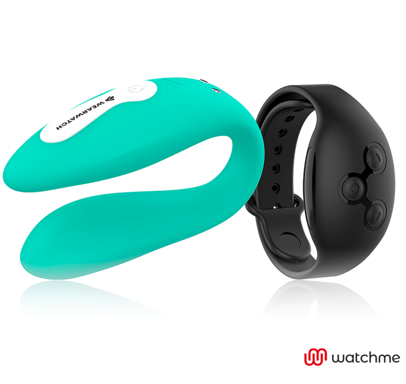 WEARWATCH - VIBRATORE WATCHME A DOPPIA TECNOLOGIA ACQUAMARINA / JET