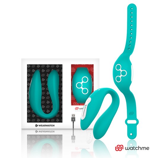 WEARWATCH - VIBRATORE A DOPPIA TECNOLOGIA WATCHME VERDE CHIARO