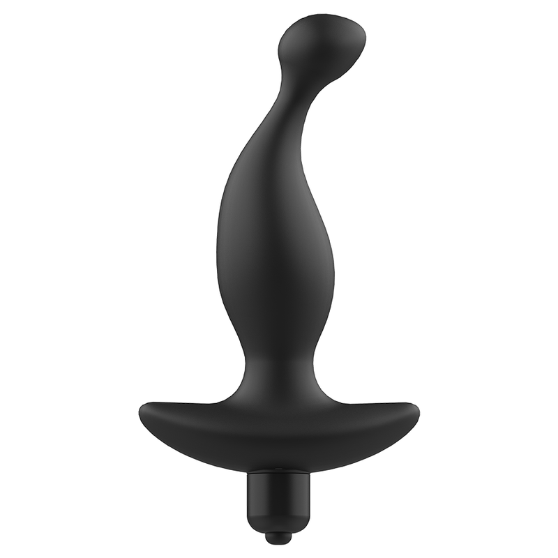 ADDICTED TOYS - MASSAGGIATORE ANALE VIBRANTE NERO MODELLO 1