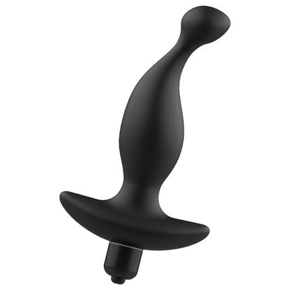 ADDICTED TOYS - MASSAGGIATORE ANALE VIBRANTE NERO MODELLO 1