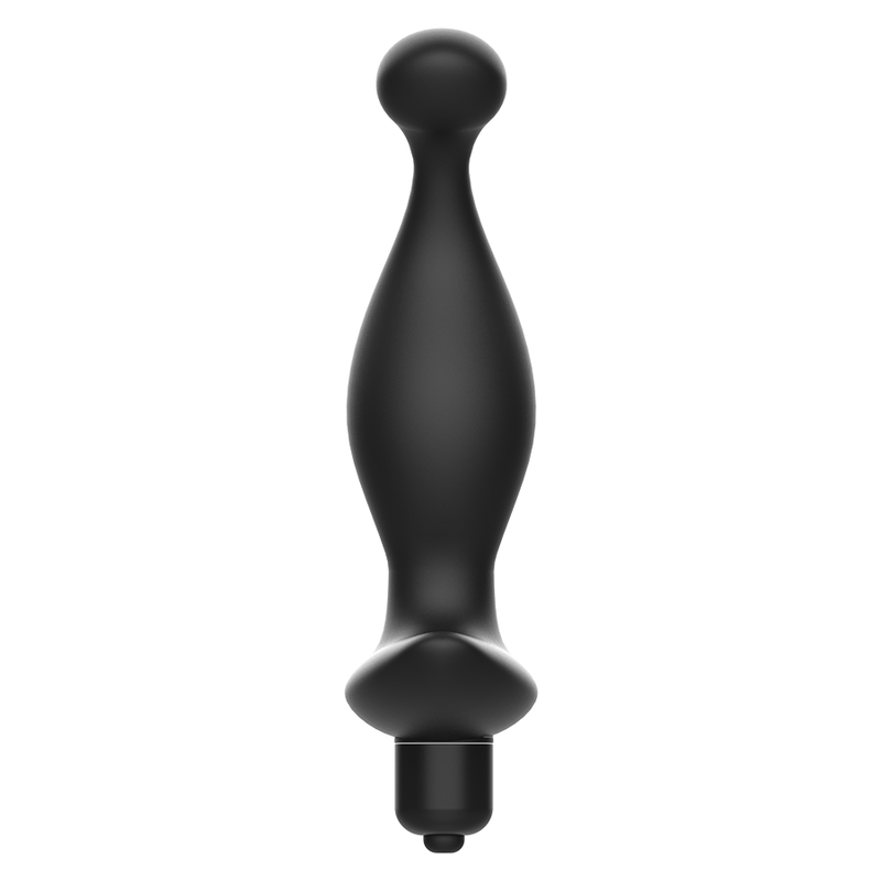 ADDICTED TOYS - MASSAGGIATORE ANALE VIBRANTE NERO MODELLO 1