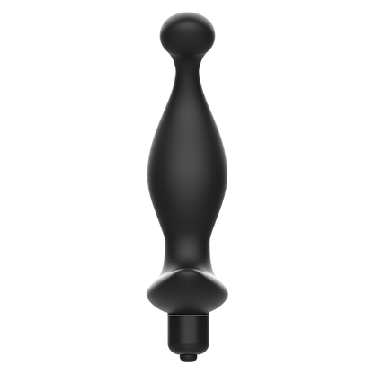 ADDICTED TOYS - MASSAGGIATORE ANALE VIBRANTE NERO MODELLO 1