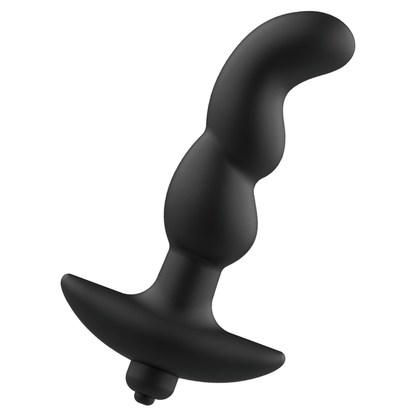 ADDICTED TOYS - MASSAGGIATORE ANALE VIBRANTE NERO MODELLO 2