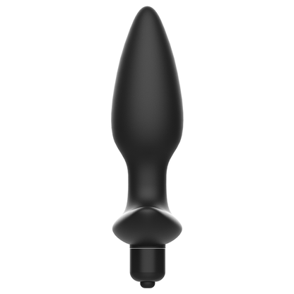ADDICTED TOYS - PLUG ANALE VIBRANTE NERO PER MASSAGGIATORI