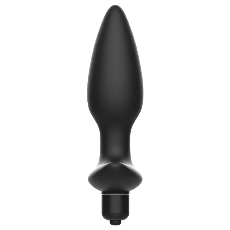 ADDICTED TOYS - PLUG ANALE VIBRANTE NERO PER MASSAGGIATORI