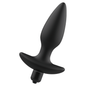ADDICTED TOYS - PLUG ANALE VIBRANTE NERO PER MASSAGGIATORI